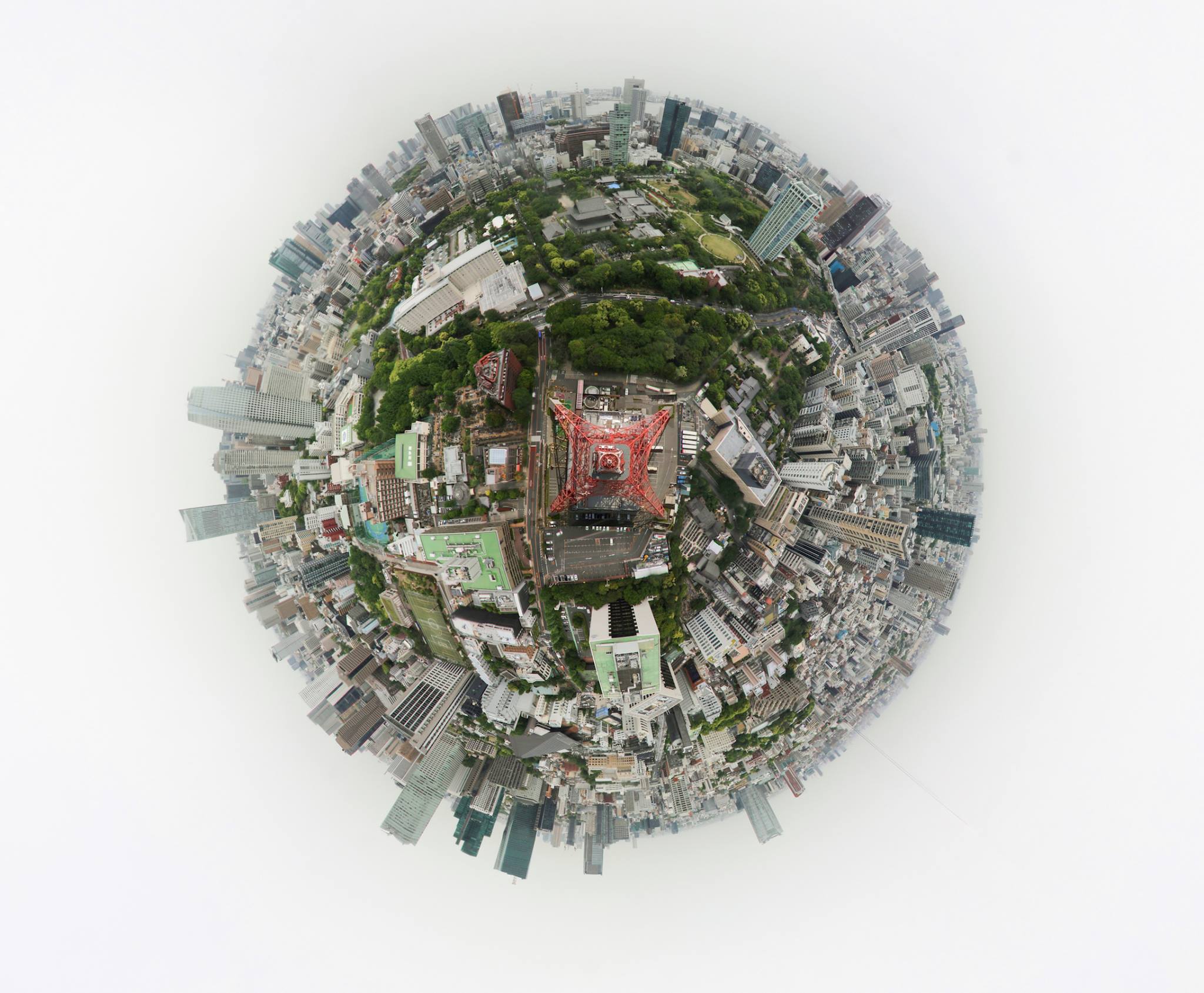 Tokyo tower 360 photo