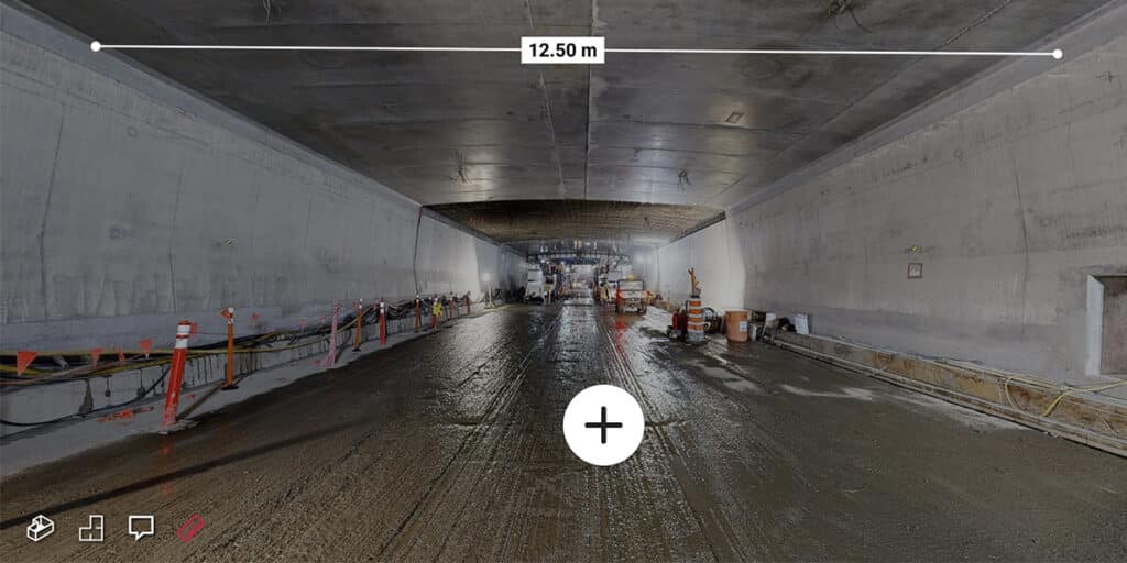 Matterport 3D scanning of the Louis-Hippolyte-La Fontaine Bridge-Tunnel